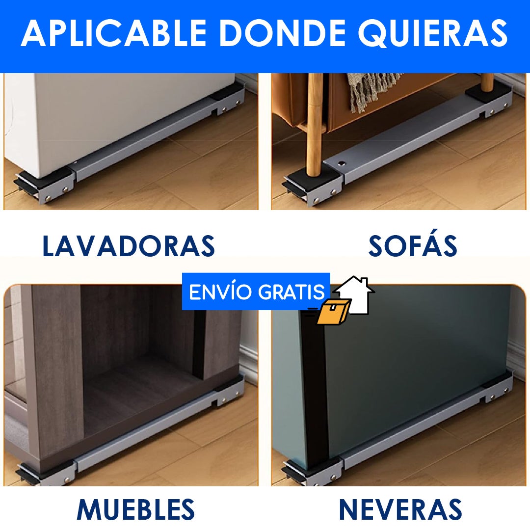 NUEVO SOPORTE DE MUEBLES CON RUEDA