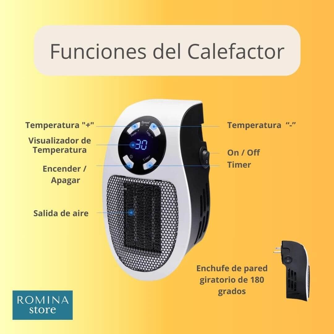 NUEVO CALEFACTOR PORTATIL