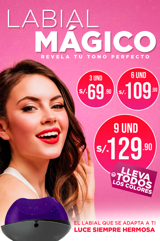 NUEVA LABIAL MAGICO