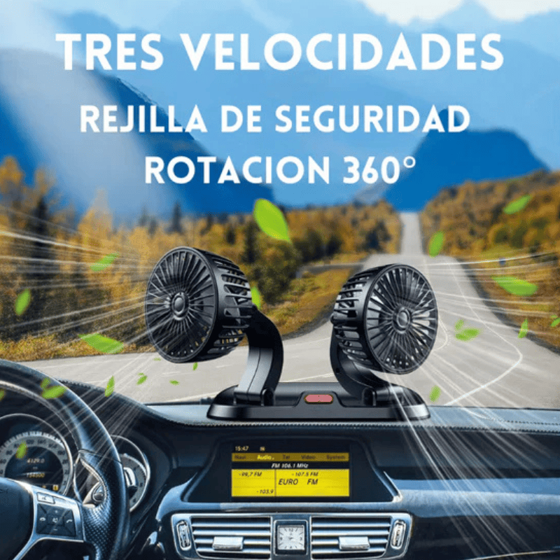 VENTILADOR GIRATORIO 360° PREMIUM