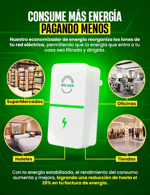 NUEVO AHORRADOR DE ENERGÍA