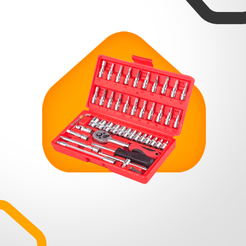 kit de herramientas 46 piezas