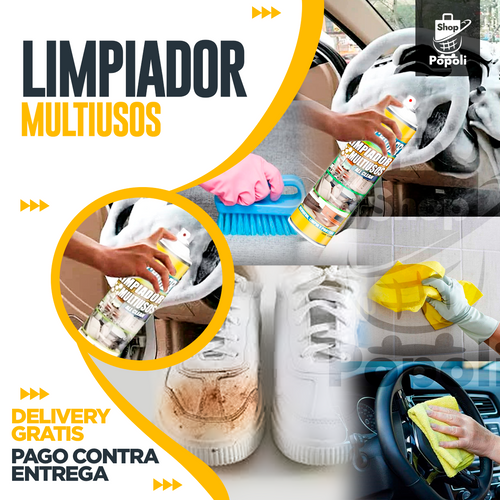 espuma limpiatodo multiuso   650 ML