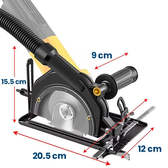 Adaptador tipo sierra circular para amoladora